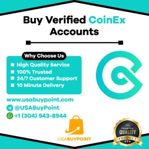 Buy Verified CoinEx Account (Instant Access)